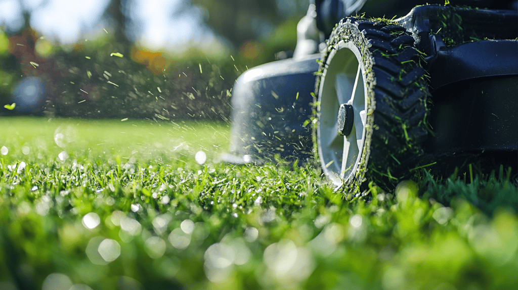 cutting grass too short after laying sod