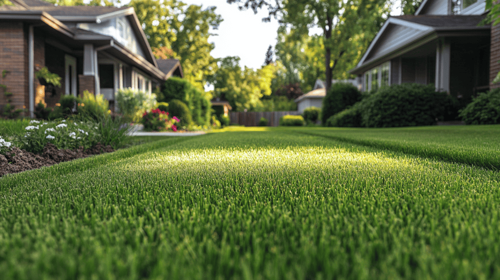 new grass seed lawn