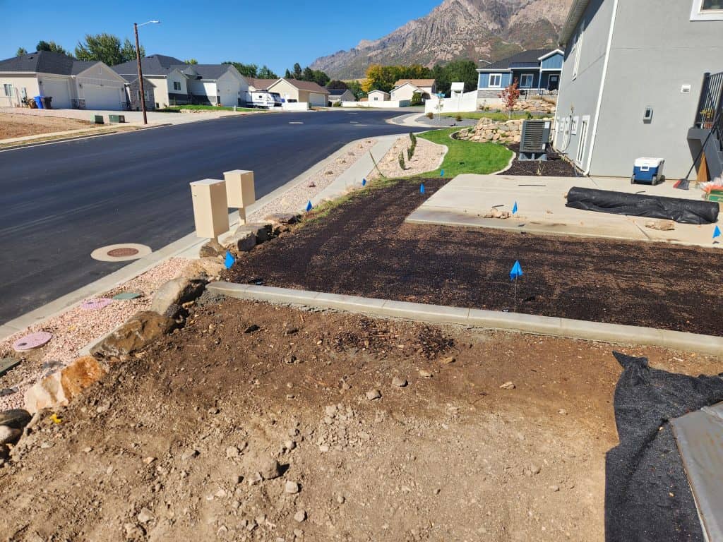 preparing the soil to plant fireball rye grass seed