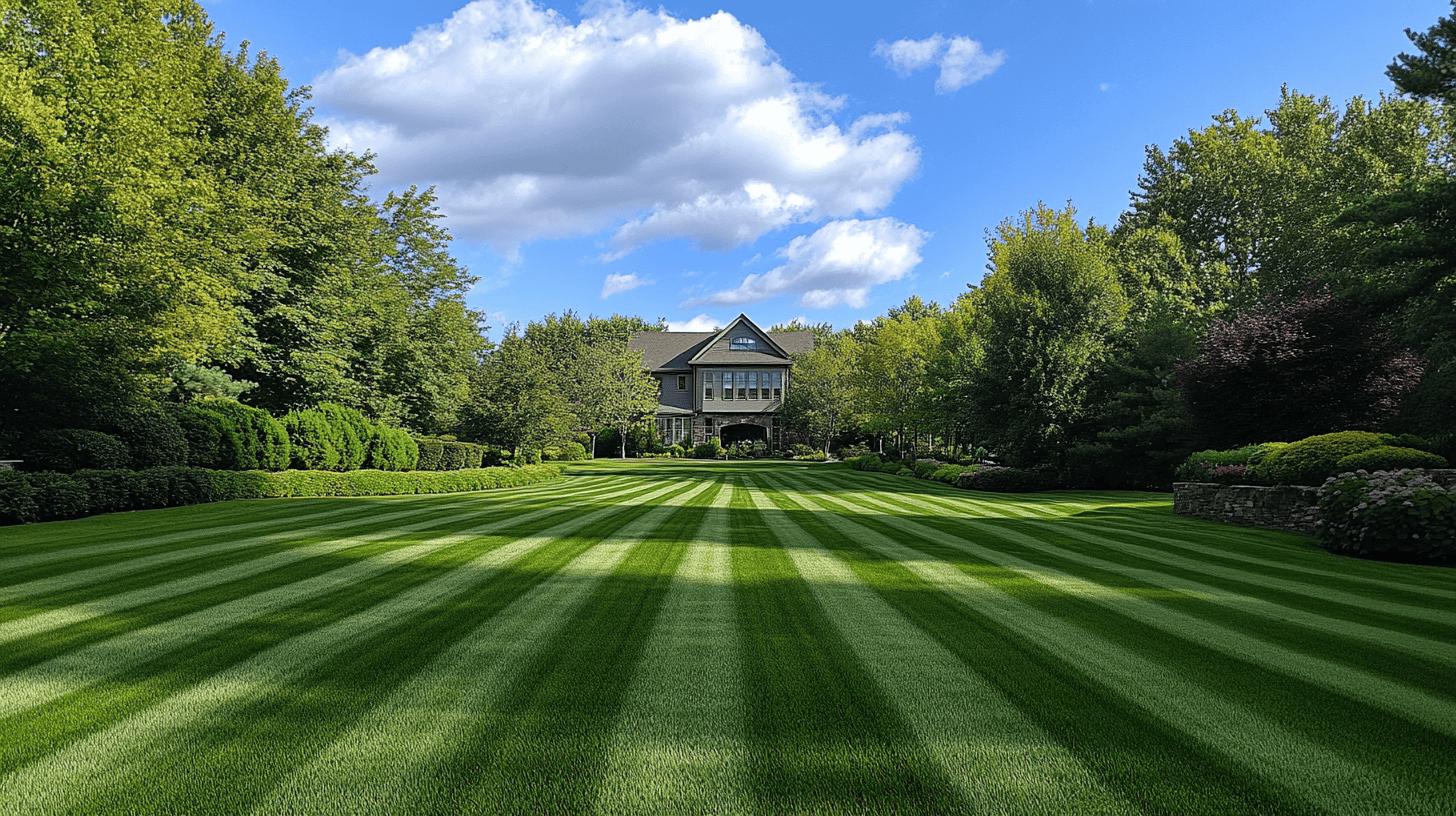 lawn mower stripes