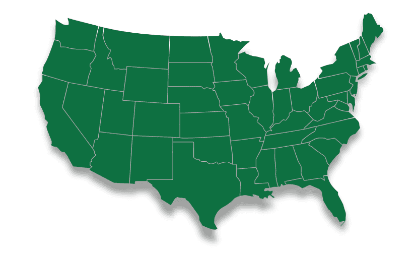 United States grass growing chart