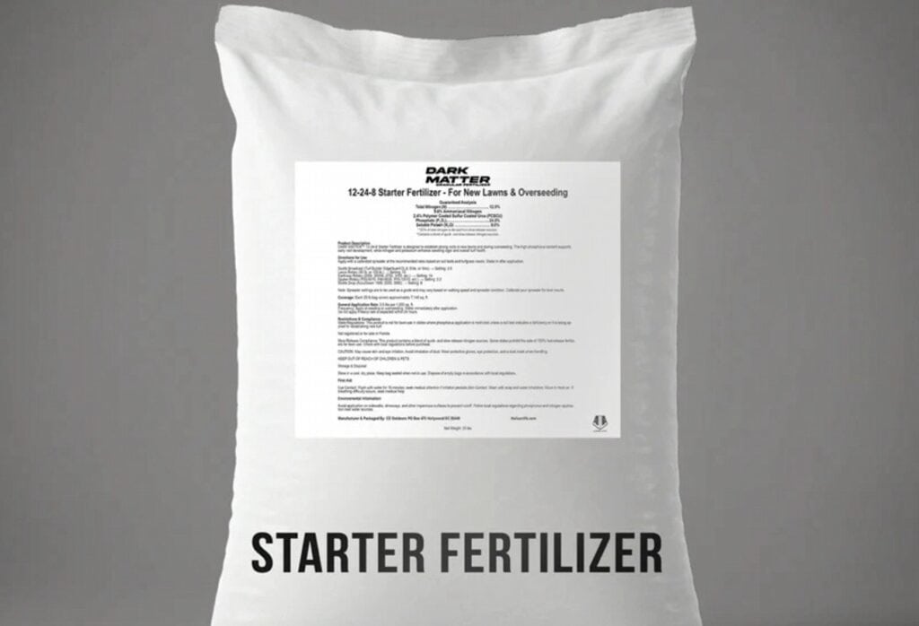 best starter fertilizer for overseeding
