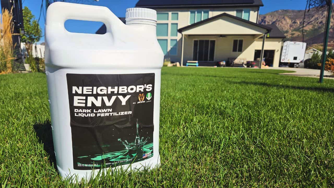 neighbors envy dark lawn liquid fertilizer