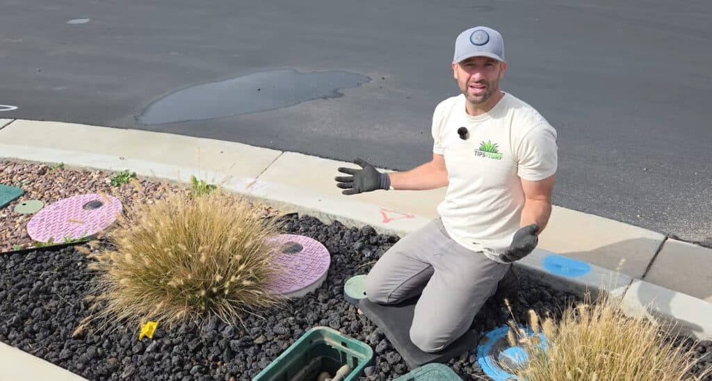 man asks how to winterize a sprinkler system