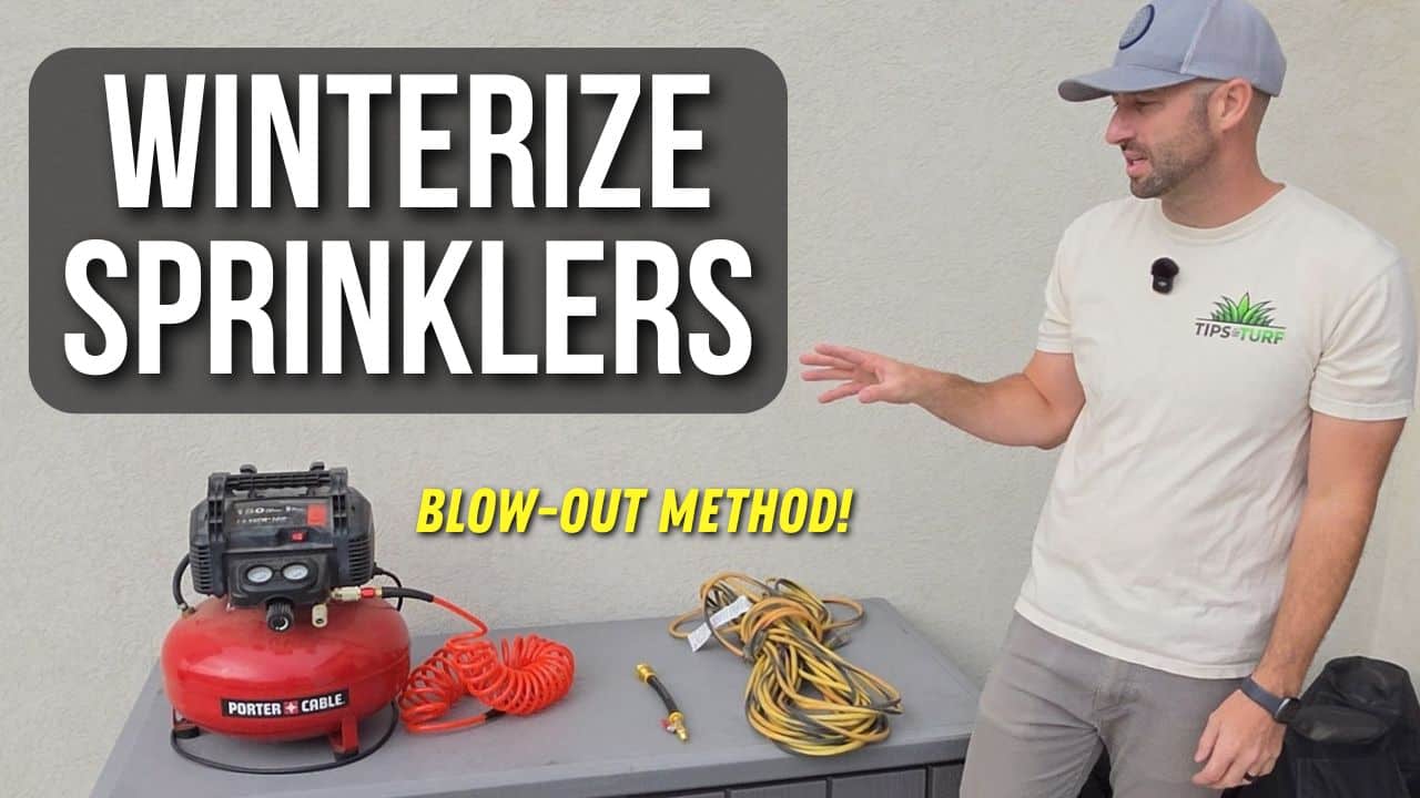 how to winterize your sprinkler system