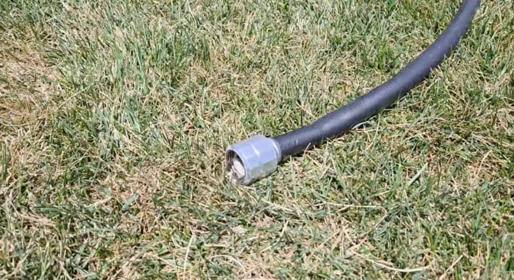 how to siphon water out of a pool using a garden hose