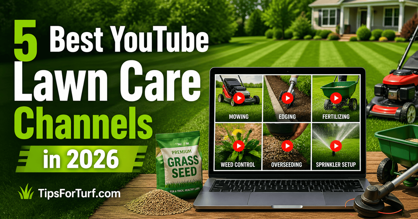 the 5 best youtube lawncare channels in 2026