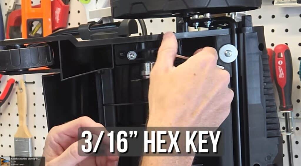 replacing the rake attachment on the sunjoe dethatcher