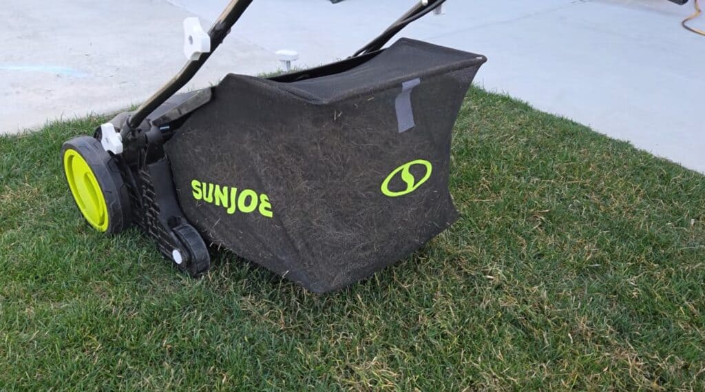 Review of the Sun Joe Dethatcher bag