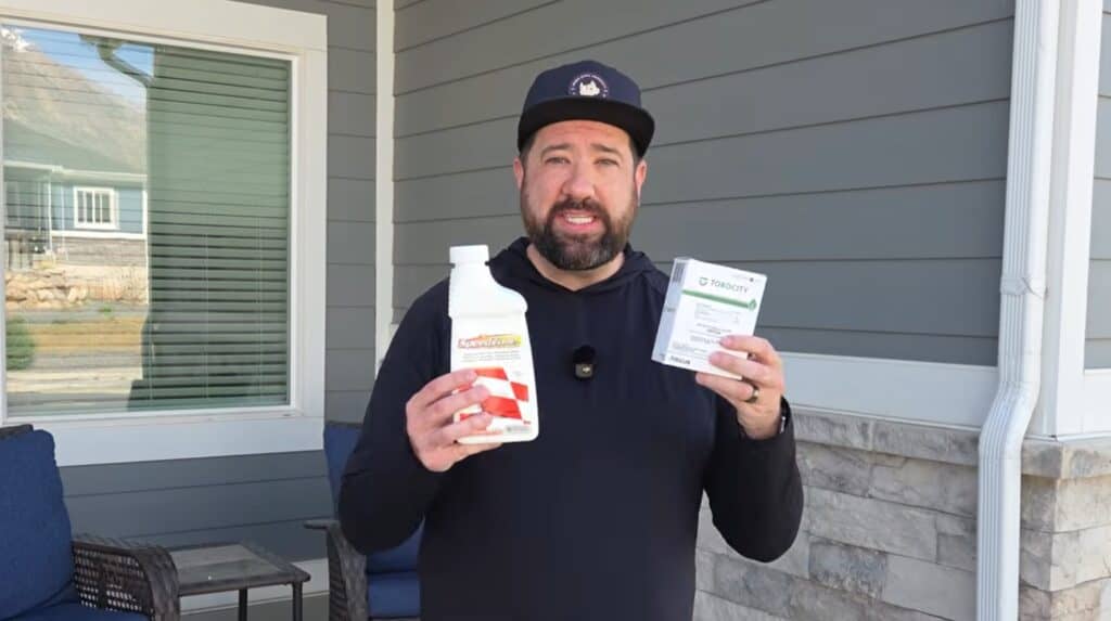 how to use selective herbicides to kill lawn weeds fast