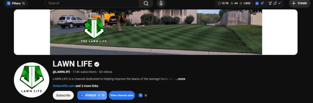 list of best YouTube lawn care channels in 2026