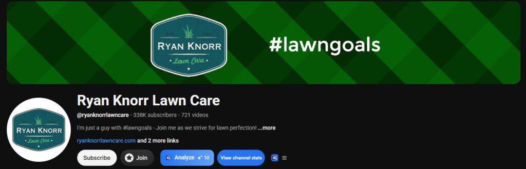 best lawncare youtube channels