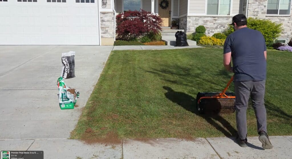 use topdressing when overseeding for beginners