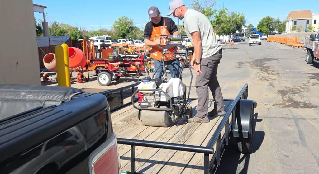 how to rent an aerator