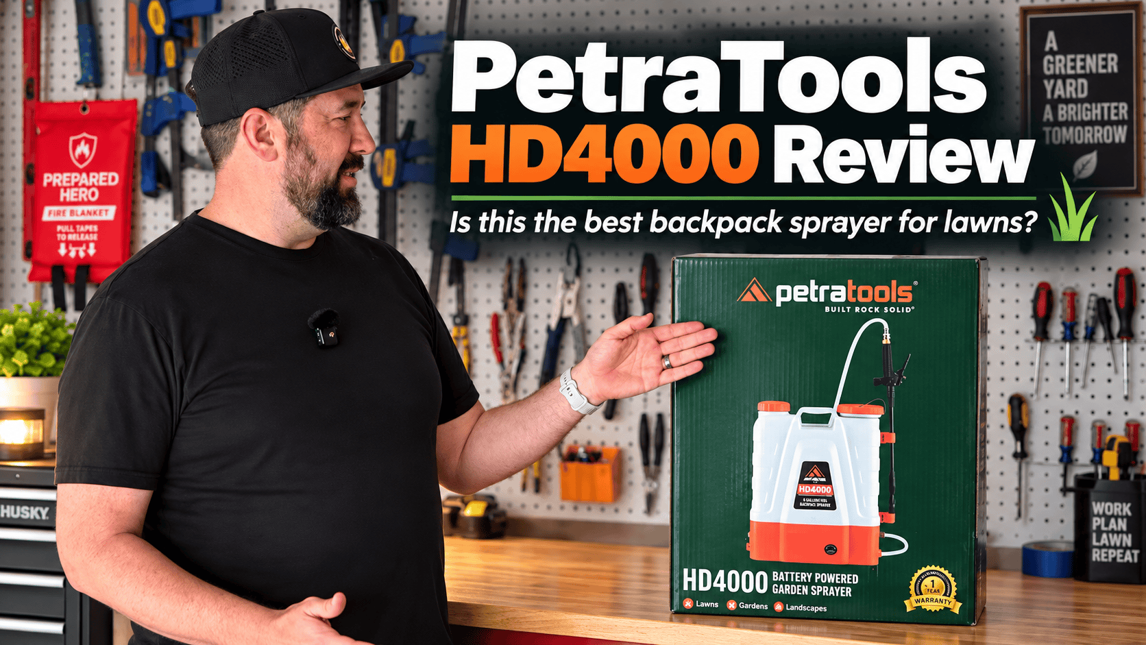 petratools HD4000 Backpack Sprayer Review