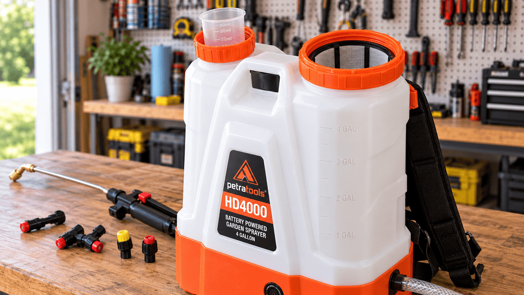 petratools hd4000 backpack sprayer features review