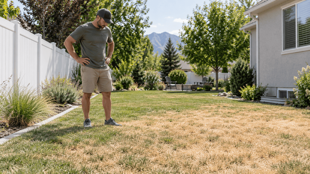 how to use a lawn surfactant during a drought