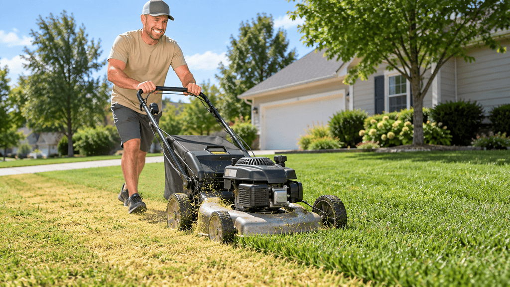 how to scalp your lawn