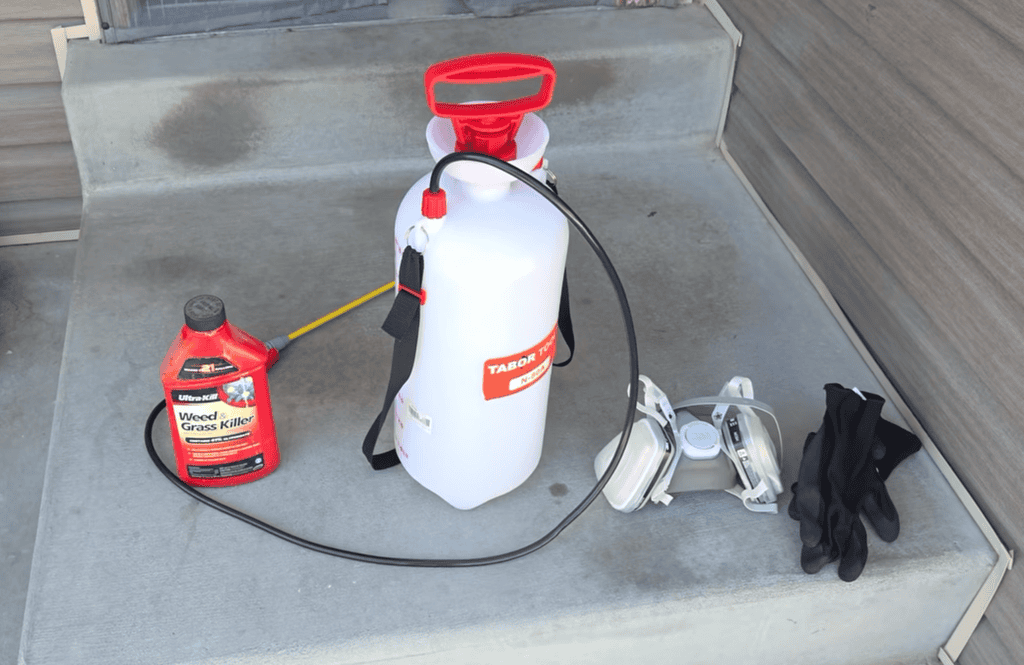 what herbicide to use to kill existing grass when reseeding